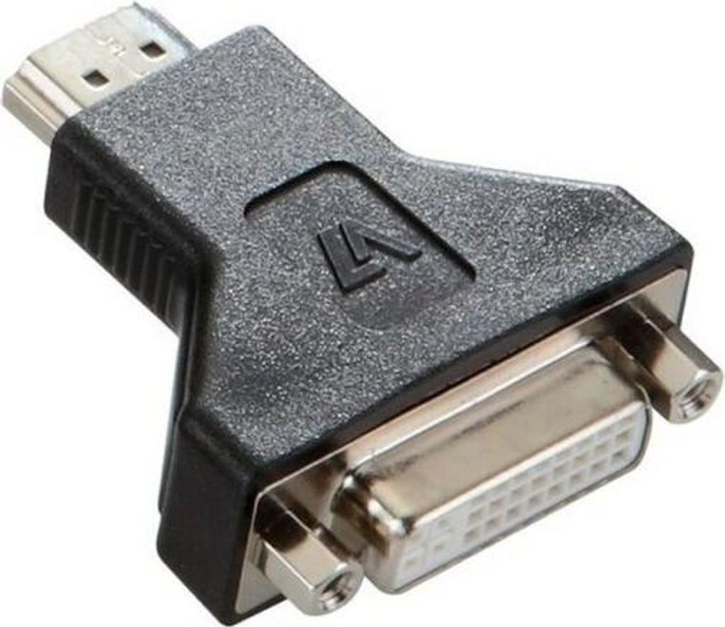 V7 Videoseven HDMI zu DVI-D ADAPTER schwarz