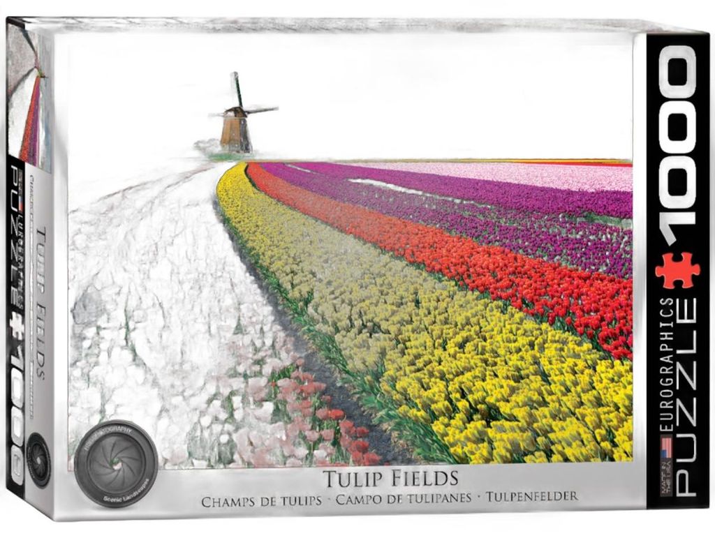 Puzzle 1000 Tulip Fields Netherlands 6000-5326 Obrázok produktu 