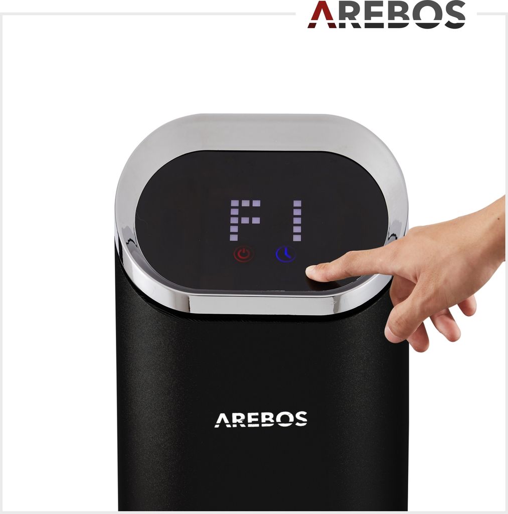 AREBOS Promiennik stojący 2000 W, 2 ustawienia ciepła, Zdjęcie produktu 3