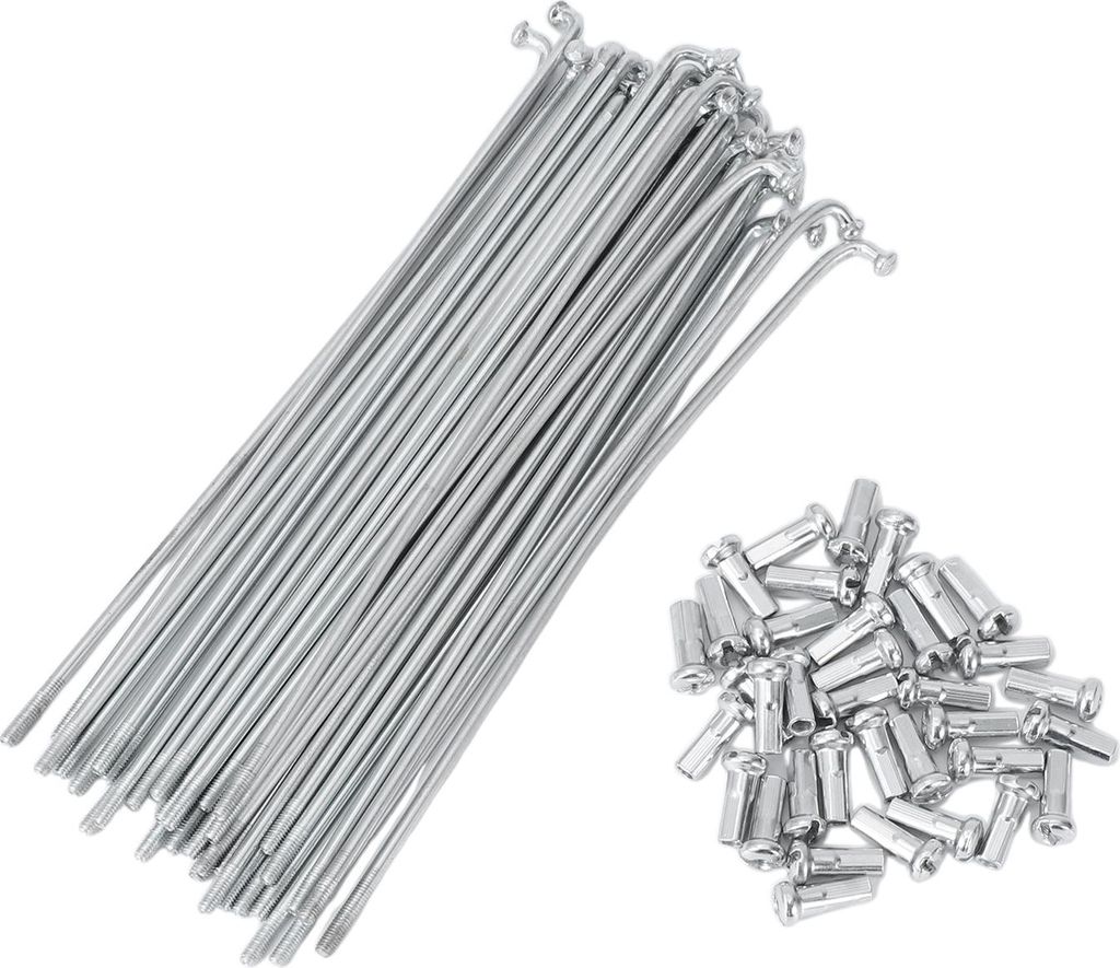 36 Satz 13G Fahrradspeichen 130mm Fahrradspeichen 45 Stahl Verzinkt Silberton