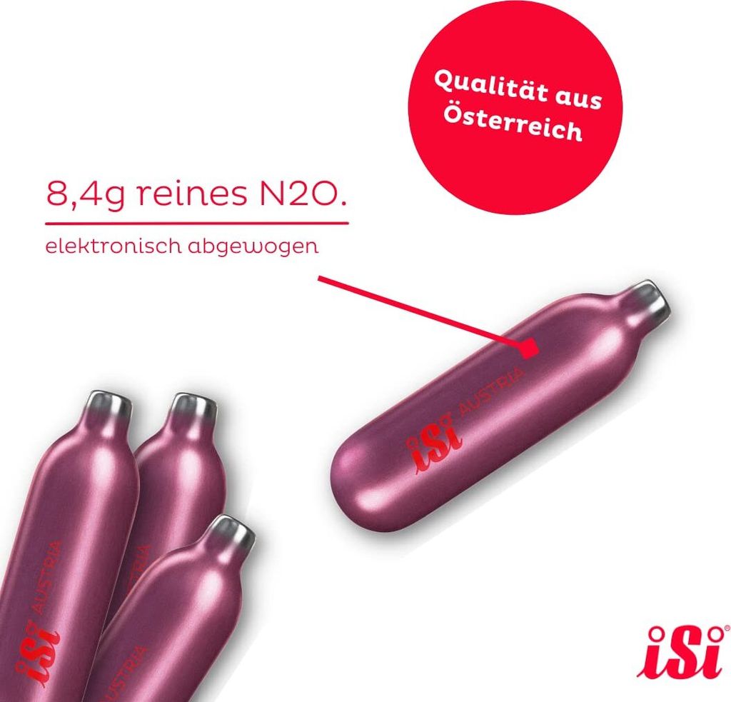 ISI Sahnekapsel Professional Chargers 10er Pack Produktbild 12