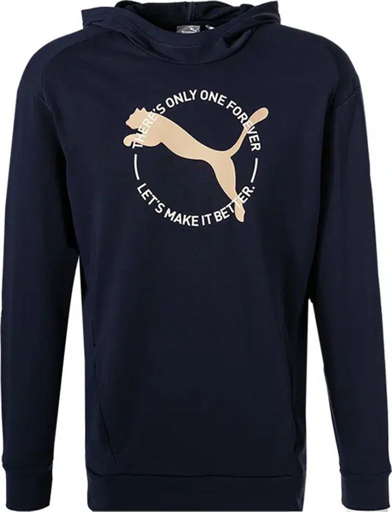 Puma BETTER SPORTSWEAR Hoodie TR Sweatshirt Kapuzenpullover Herren dunkelblau XL