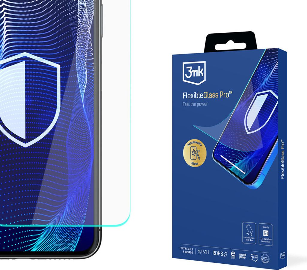 3mk Display Hybridglas FlexibleGlass Pro für Realme C30 0,3mm