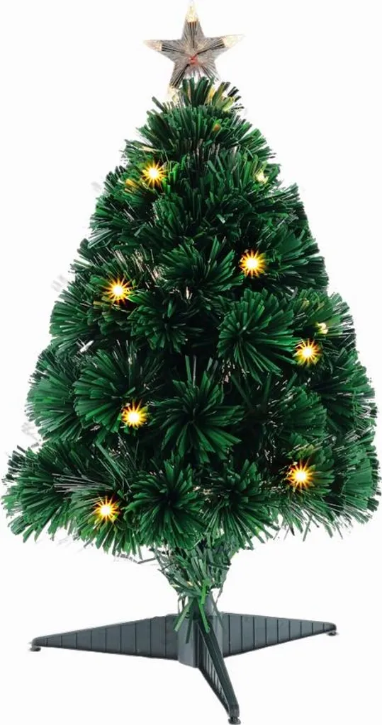 Sapin de Noël avec éclairage LED 60 cm - Petit Arbre Artificiel Vert