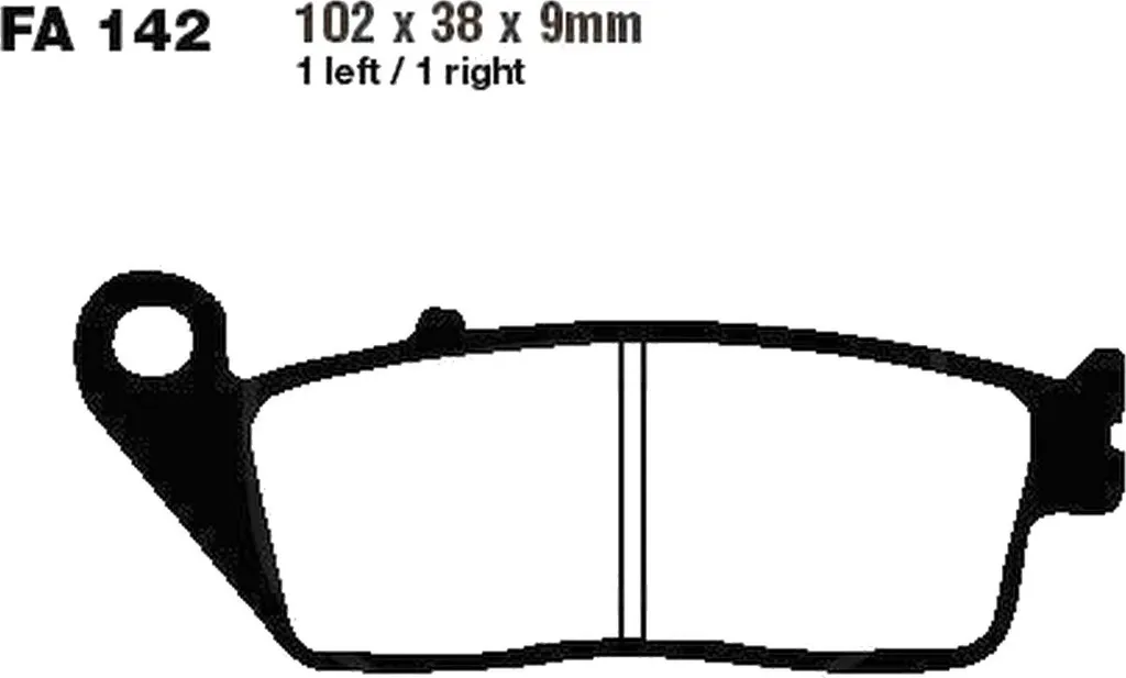 Plaquettes de frein Pamoto haute performance pour BMW C 650 GT ABS