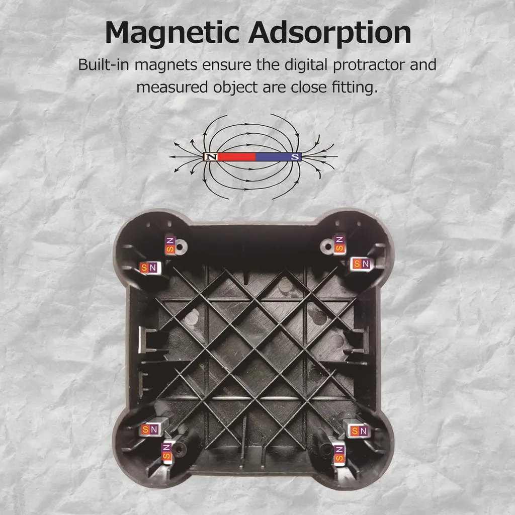 Inclinomètre magnétique de précision 0,02° avec interface de sortie - 2