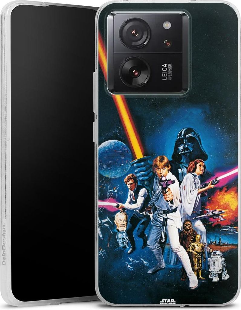 DeinDesign Handyhülle für Xiaomi 13T Pro Silikon Hülle Case Smartphone Schutzhülle Episode IV Fanartikel Star Wars