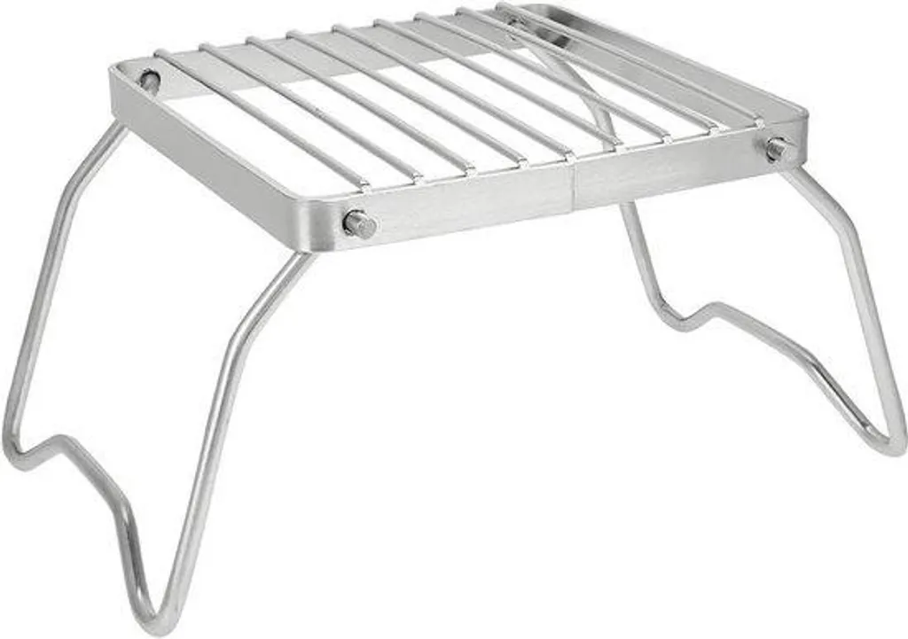 Barbecue de cheminée compact et léger avec grille en inox amovible 40cm
