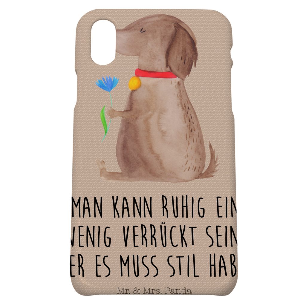 Mr. & Mrs. Panda Iphone 10 Handyhülle Hund Blume - Produktbild 