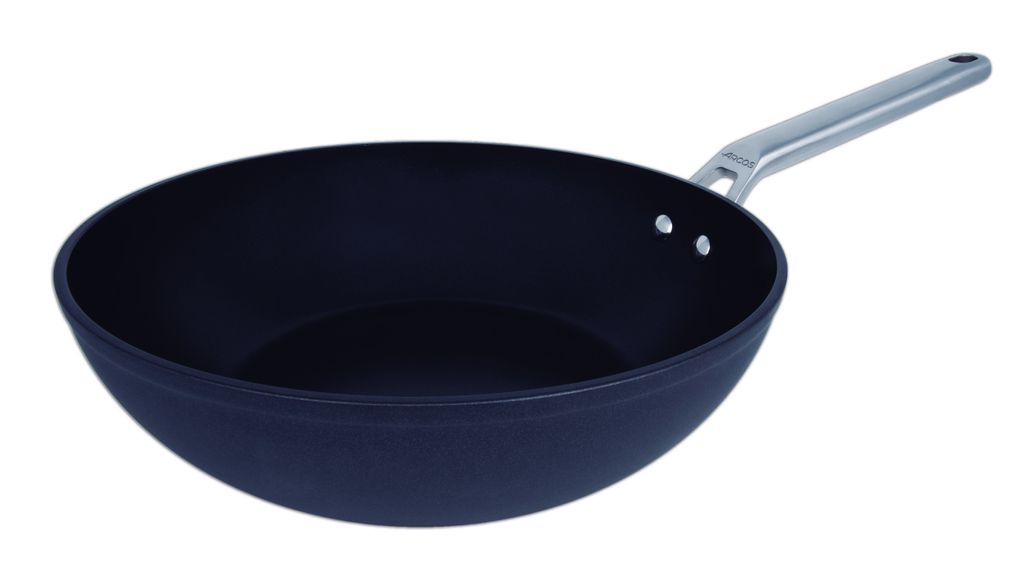 Arcos Samoa Series Antihaft-Wok, 28 cm Durchmesser, aus geschmiedetem Aluminium.