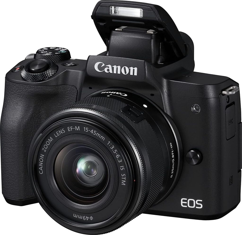 Canon EOS M50 + EF-M 15-45mm IS STM MILC 24,1 MP CMOS 6000 Produktbild 