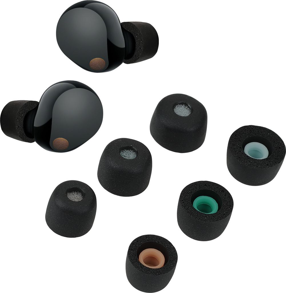 kwmobile 6x Ersatz In Ear Kopfhörer kompatibel mit Sony Produktbild 