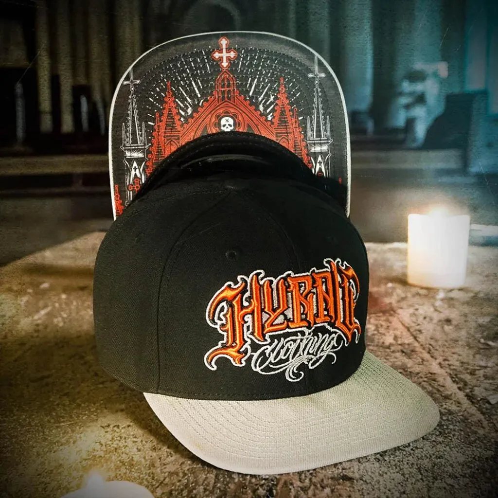 Cappello Hyraw Snapback Satanic Church - Regolabile e Resistente