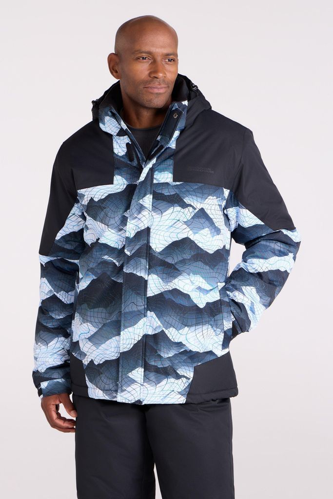Mountain Warehouse - "Shadow II" Skijacke für Herren MW1024 (M) (Hellgrau)
