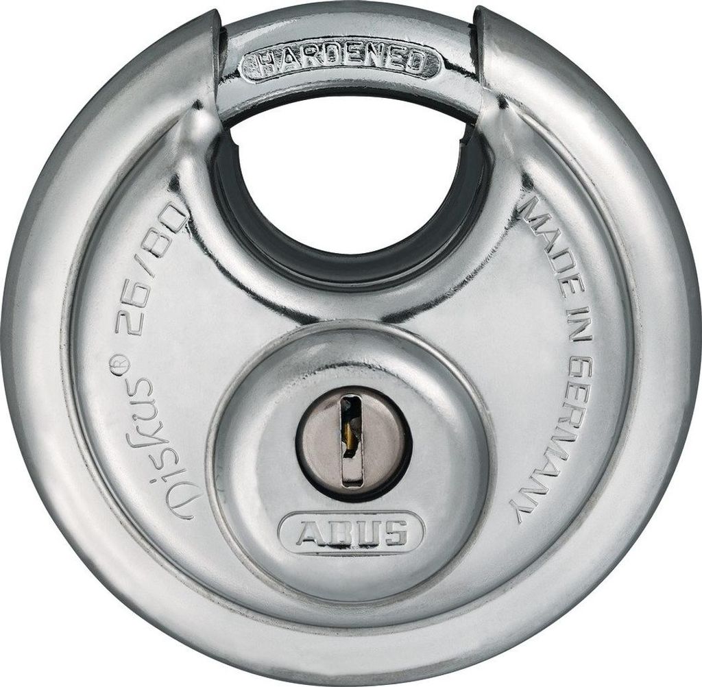 ABUS Vorhangschloss 26/80 gl.