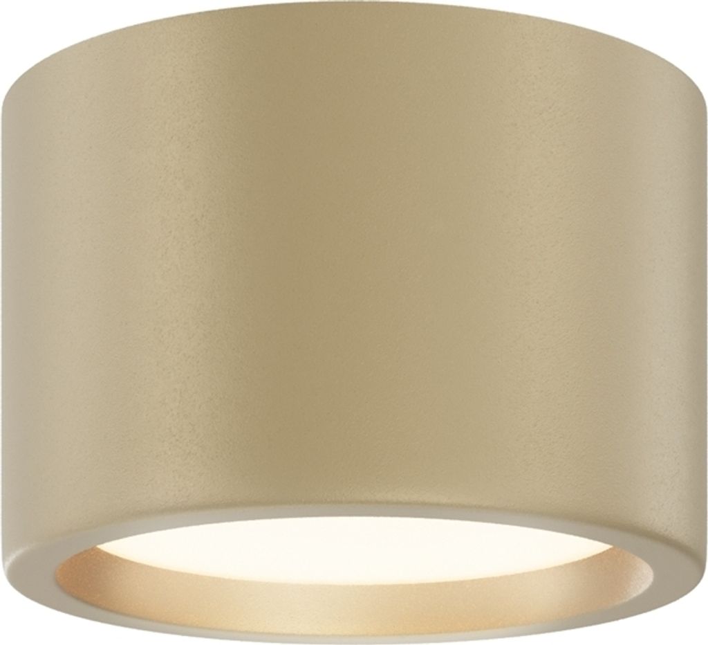 Maytoni Deckenstrahler Hydra LED incl. Mattgold aus Aluminum 10W für Küche, Schlafzimmer, Wohnzimmer, Esszimmer, Lobby