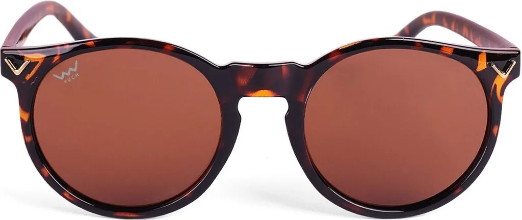 Vuch Lunettes de soleil Carny Marron Design - Protection UV Catégorie 3