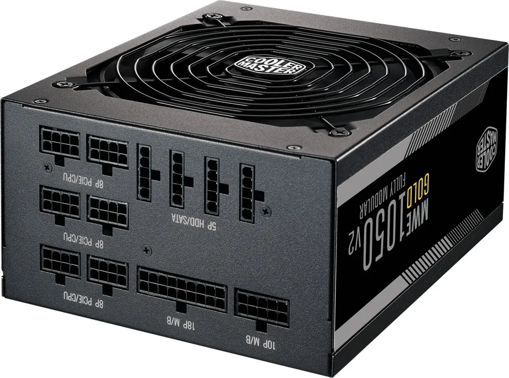 Alimentation PC 1050W Cooler Master MWE Gold V2 Entièrement Modulaire - 3