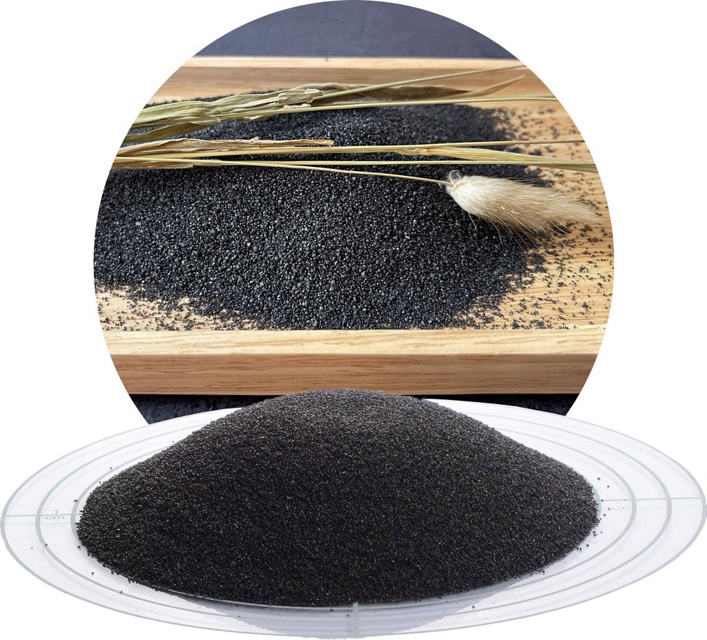 Schicker Mineral-Dekosand schwarz 1,5 kg Produktbild 