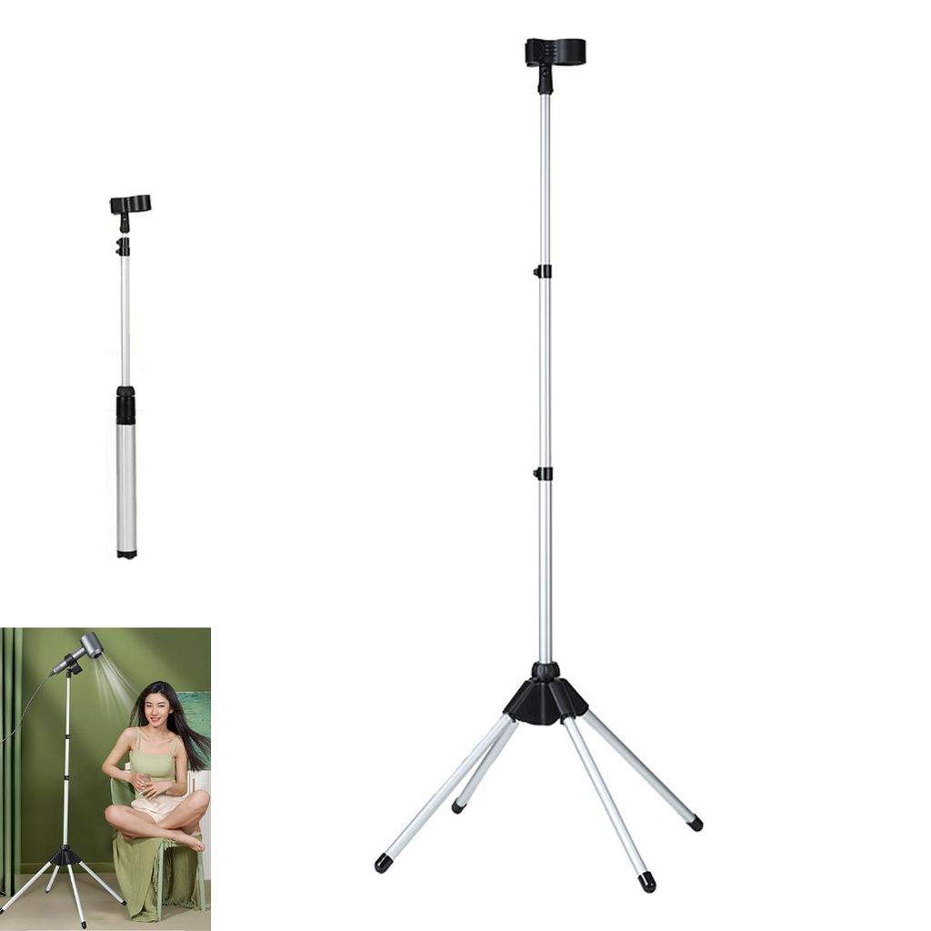 Verstellbarer Haartrockner-Ständer, 75–150 cm, mit Dreibein Produktbild 
