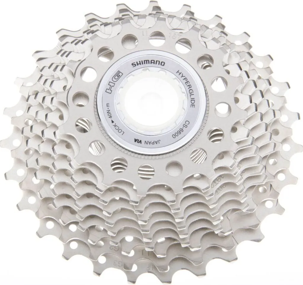 Pignon Cassette 10 Vitesses Shimano Ultegra CS-6600 en Acier 16-27T