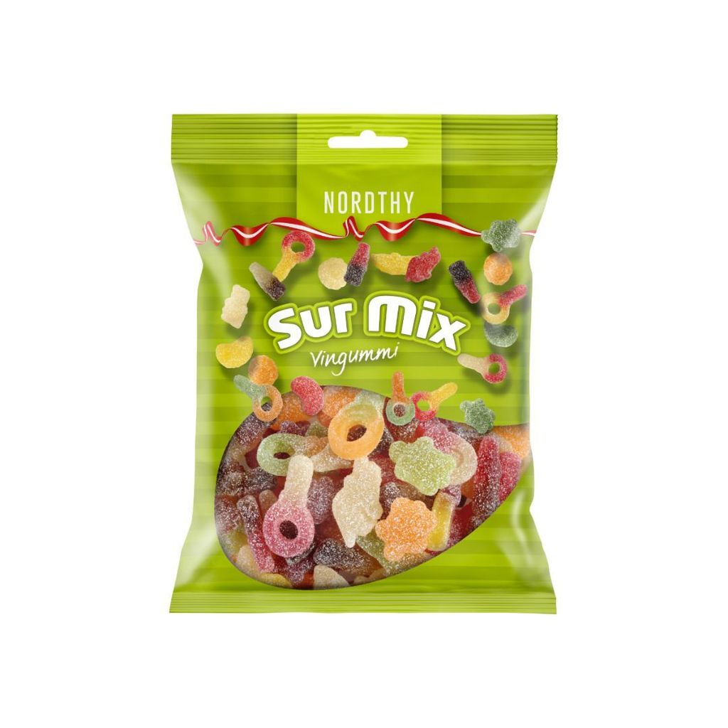 Nordthy Weingummi Sourmix 900g Produktbild 