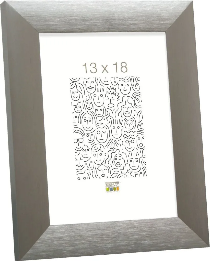Cadre photo aluminium bronze Deknudt Tibbi 18x24 cm finition premium