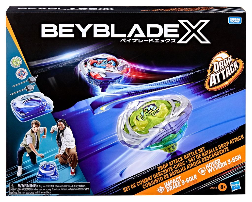 Beyblade Súprava X Drop Attack Battle, 8 rok / roky Obrázok produktu 