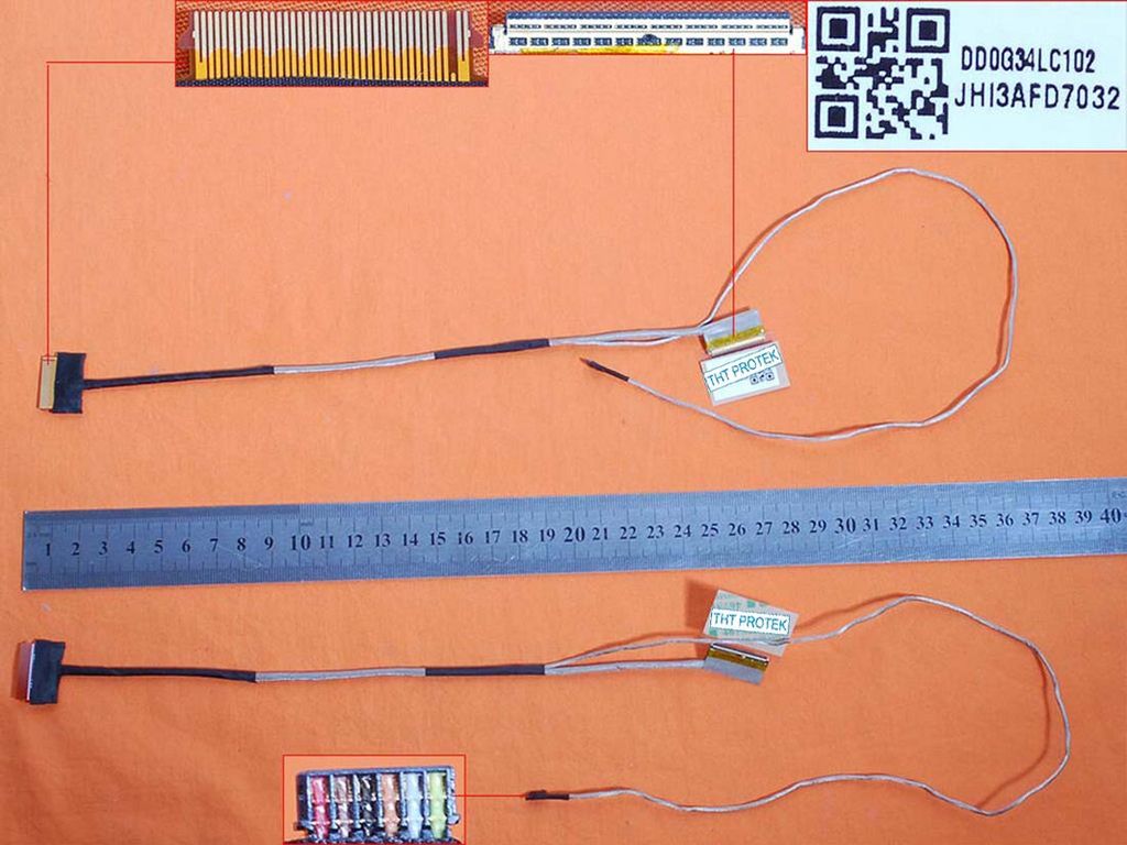 Displaykabel Bildschirm Screen 40-PIN kompatibel für HP Pavilion 15-au046ng, 15-au120ng