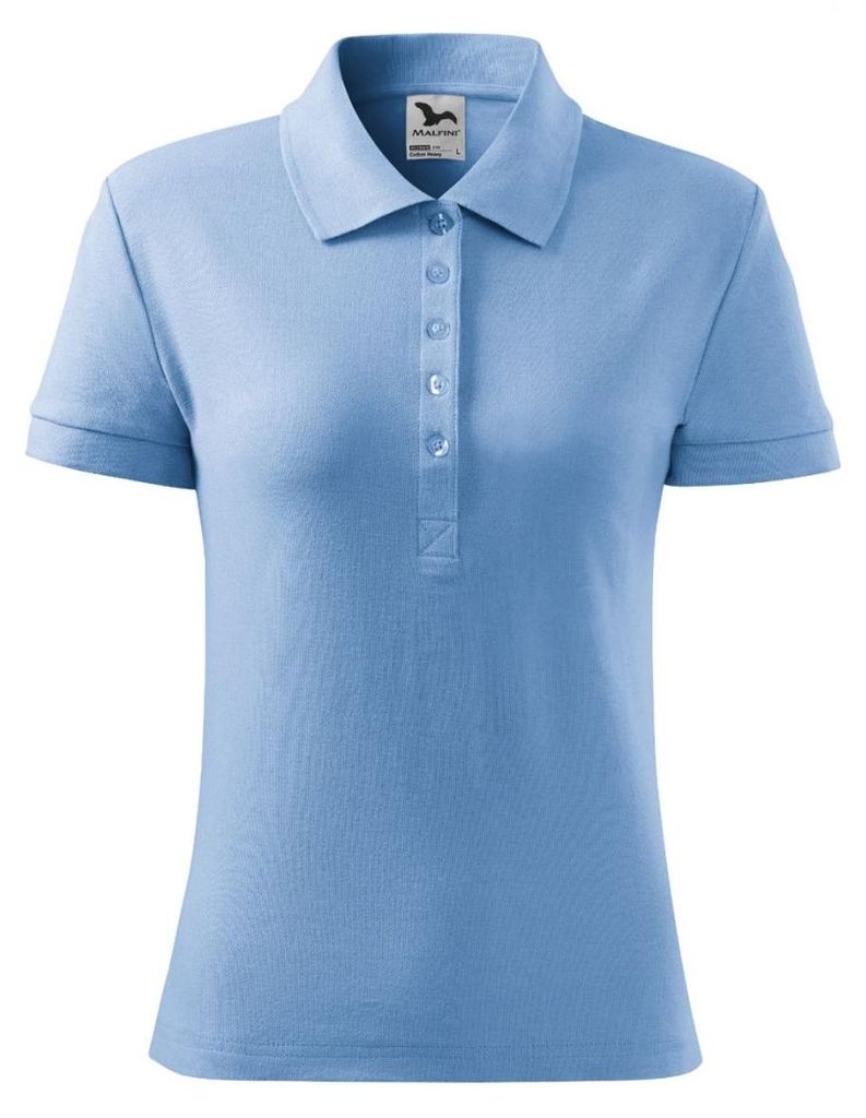 Malfini - Poloshirt für Damen, Piqué PP10345 (XS) (Hellblau)