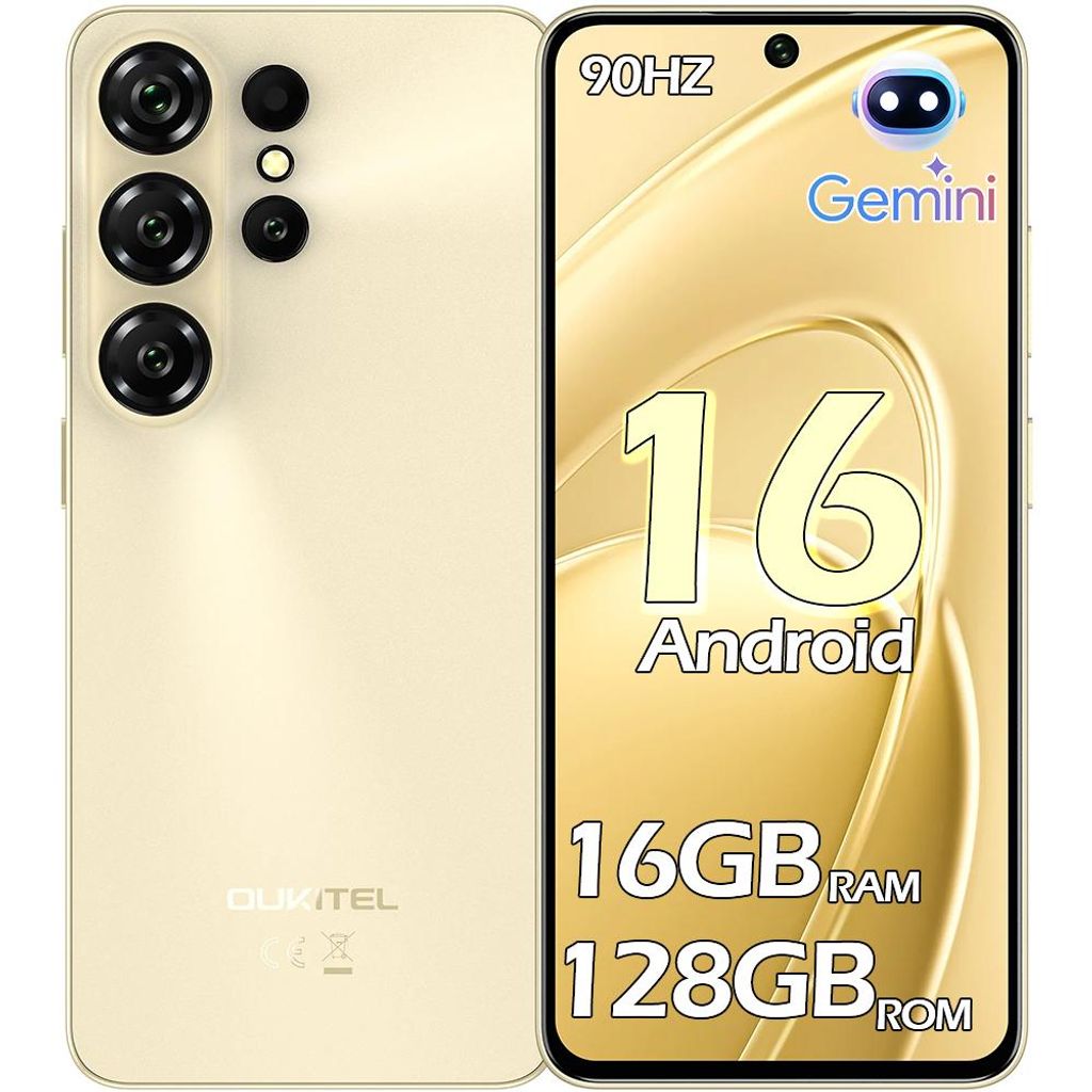 OUKITEL C26 Dual 4G Smartphone 16GB+128GB/1TB, 6,63 Zoll Produktbild 