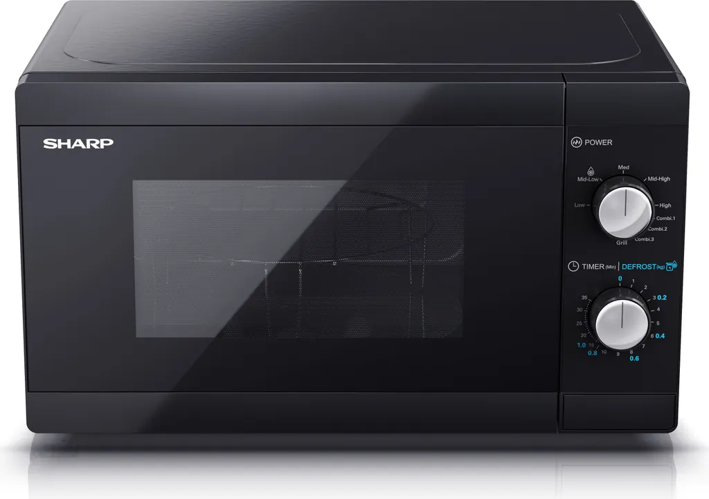 Micro-ondes Sharp Gril 1000W - 5 Niveaux de Puissance et Format Compact