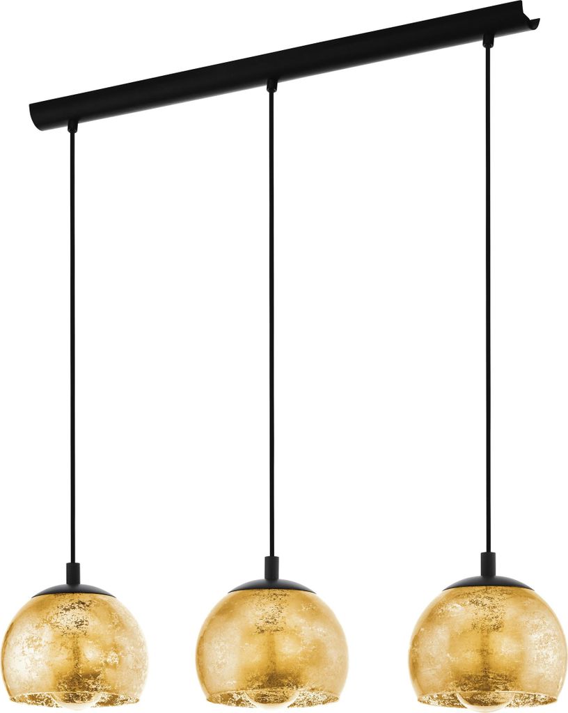 EGLO Hängelampe Alabraccin, 3-flammige Pendelleuchte Produktbild 