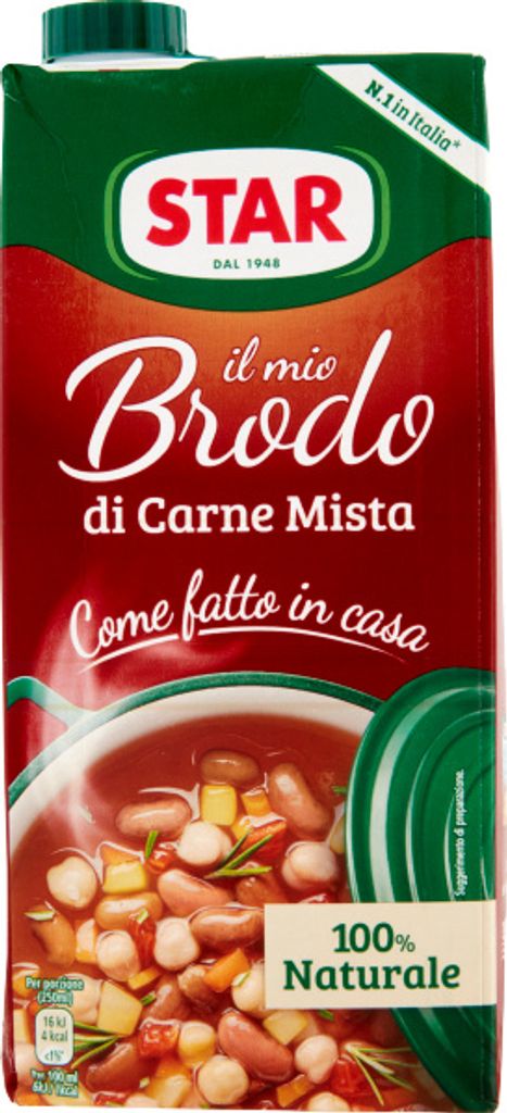 Fleischbrühe il mio Brodo di Carne Mista 1l - Star Produktbild 