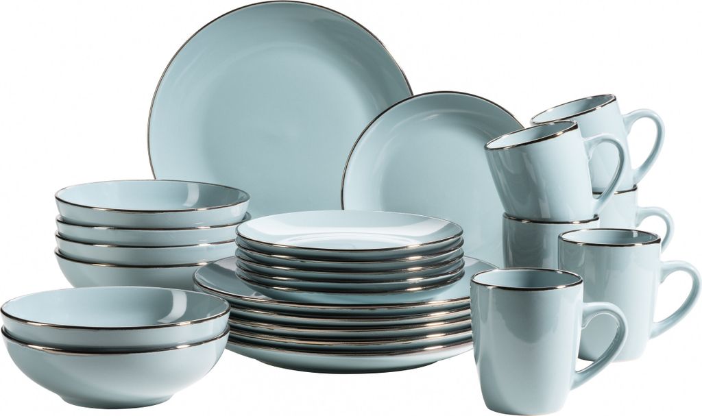 Mäser 931626 Kombiservice Metallic RIM für 6 Personen, Produktbild 