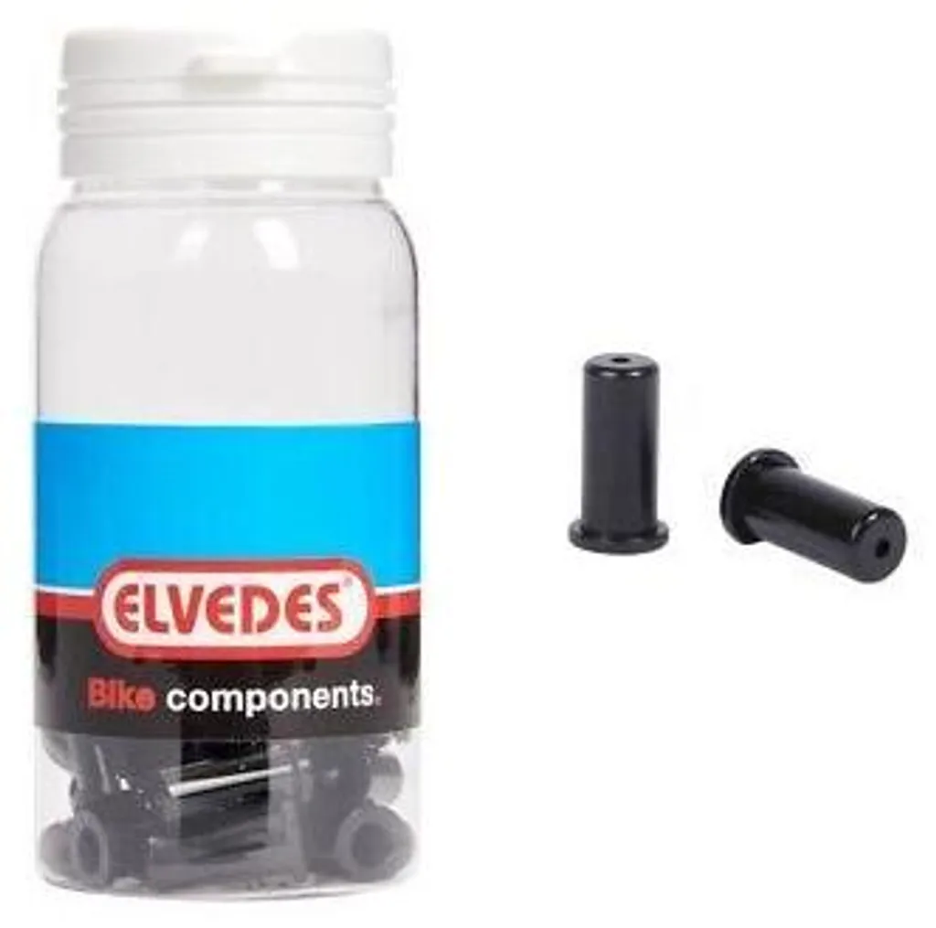 Protecteur Câble 5mm Alu Elvedes Pott pour Montage Rapide - Pack de 25