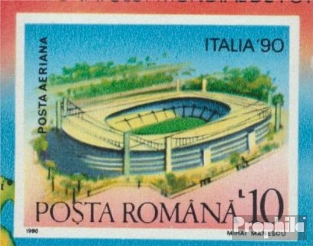 Briefmarken Rumänien 1990 Mi 4602 (kompl.Ausg.) postfrisch Produktbild 