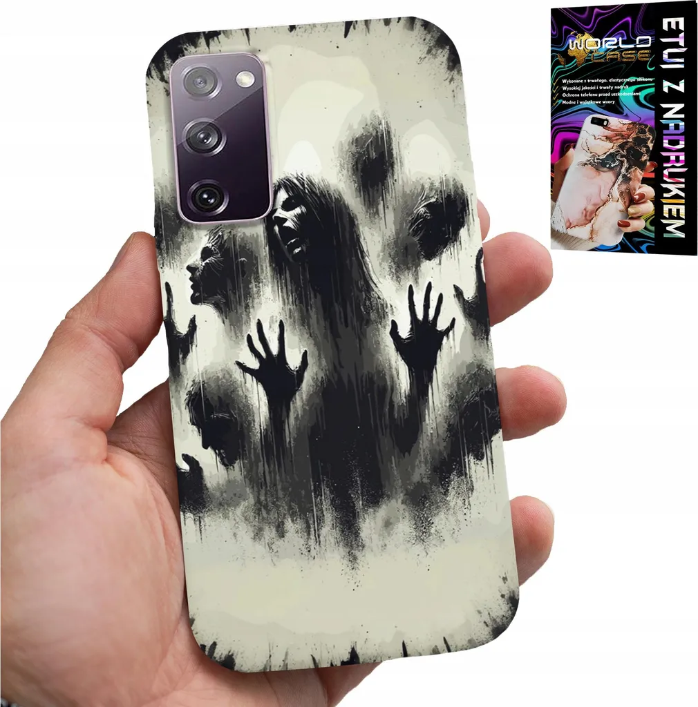 Custodia Zombi TWD per Samsung Galaxy S20 Lite + Vetro Temperato