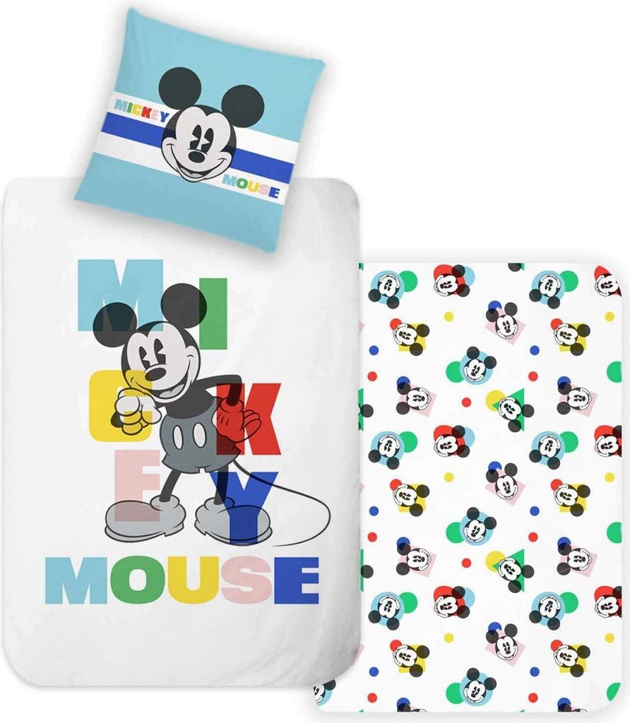 Disney Home Mickey Mouse Set di biancheria da letto Immagine del prodotto 