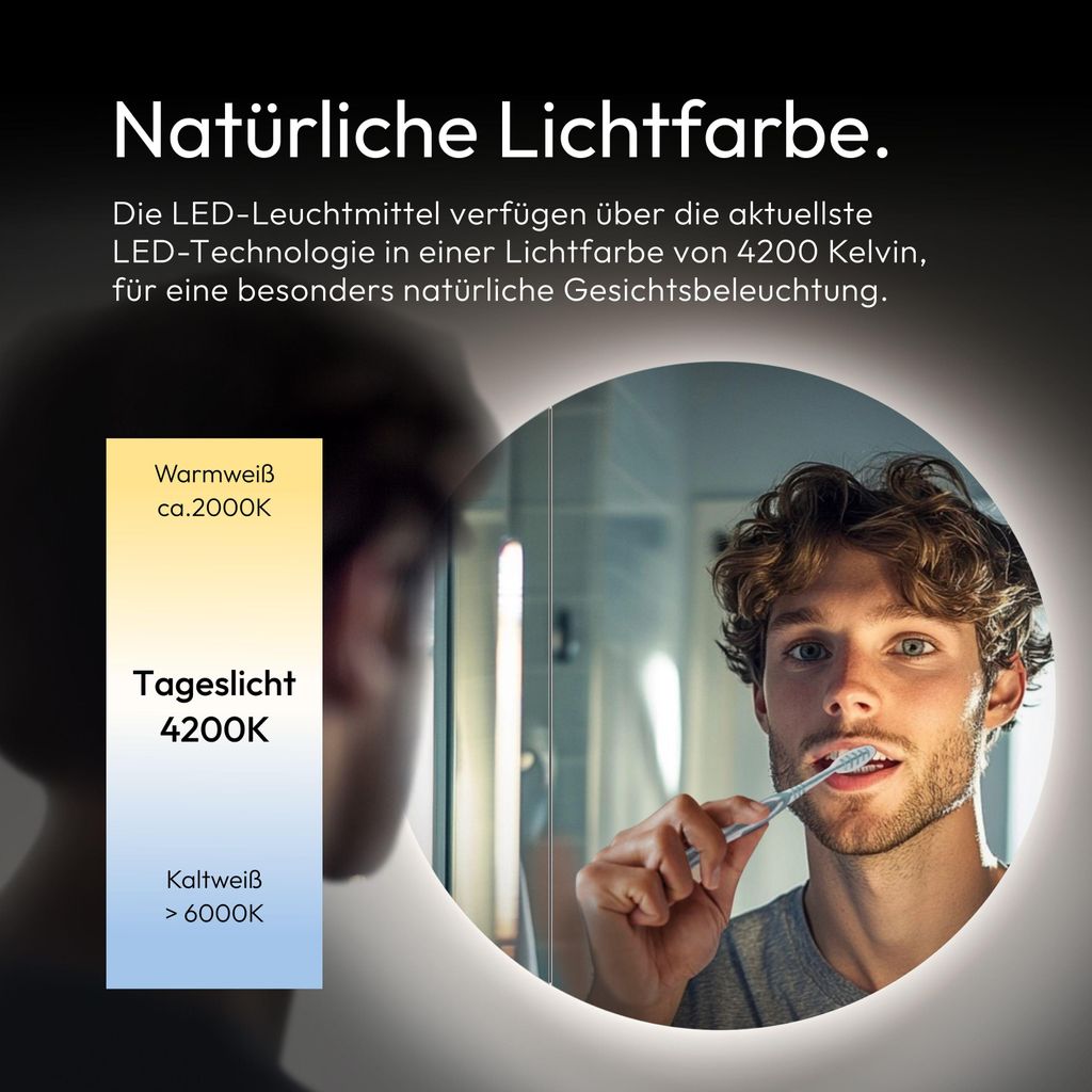 Zrkadlová skrinka do kúpe?ne s osvetlením Talos LED Picasso Obrázok produktu 