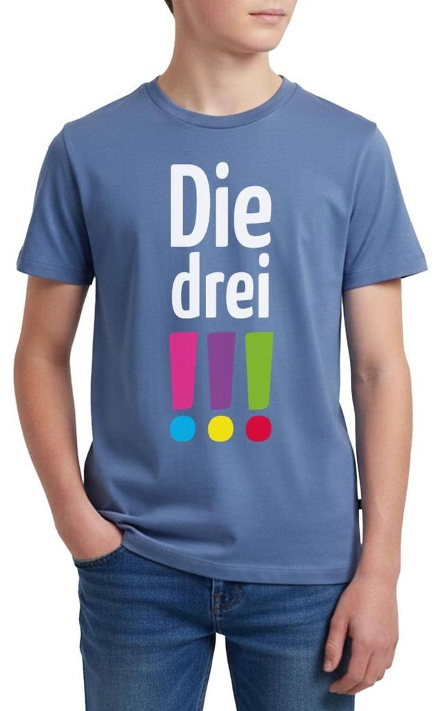 Spreadshirt Die Drei Ausrufezeichen Logo Teenager Premium T-Shirt, 158/164 (12 Jahre), Taubenblau