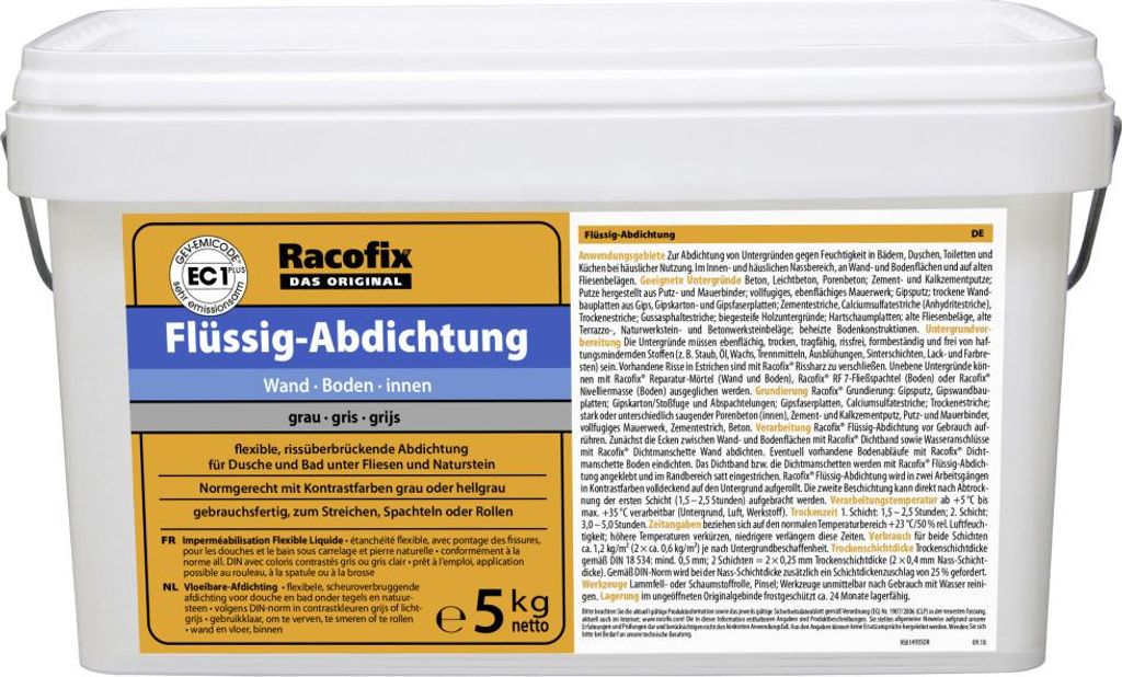 Racofix Flüssig-Abdichtung 5 kg