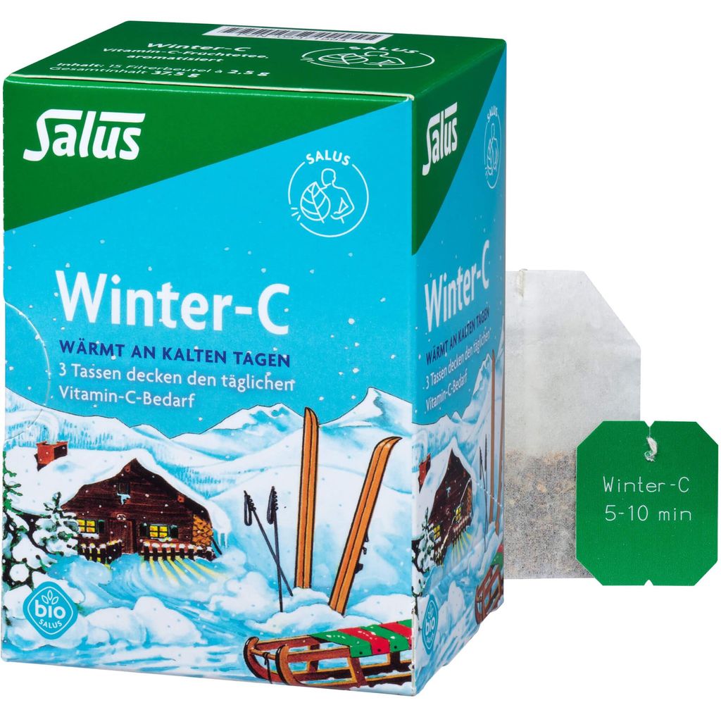 Salus Winter-C Vitamin C-Früchtetee, aromatisiert 15 St