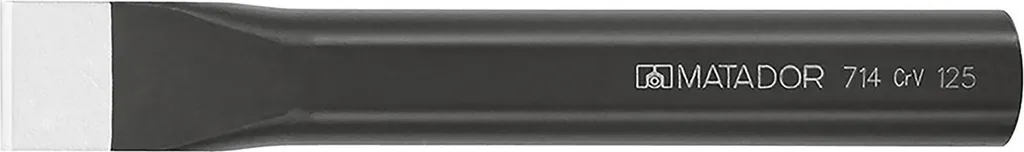 Scalpello Piatto Professionale 25x250 mm DIN 6453 - Acciaio Alta Tenacità