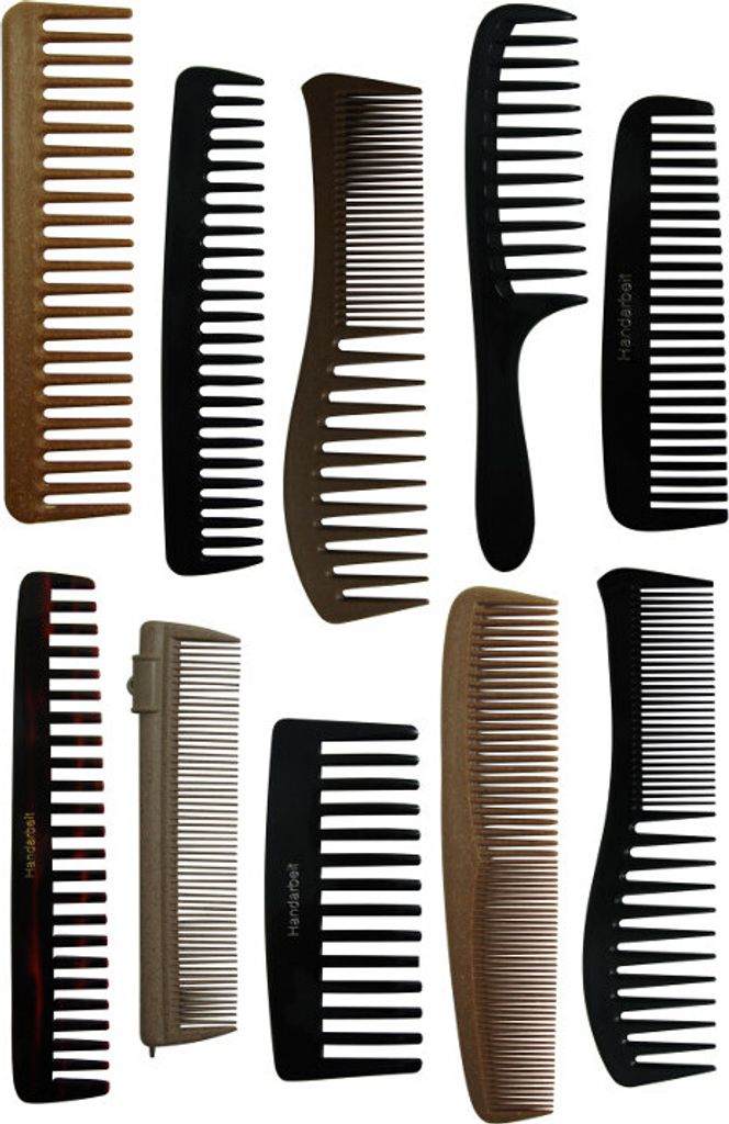 Haarkämme 10-teiliges Set für Friseure, Styling- und Produktbild 