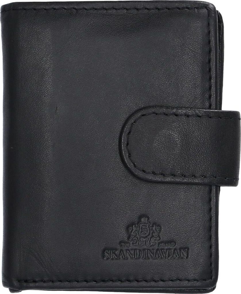 The Skandinavian Brand Leder Kreditkarten Etui schwarz : 01-schwarz Farbsortierung: 01-schwarz