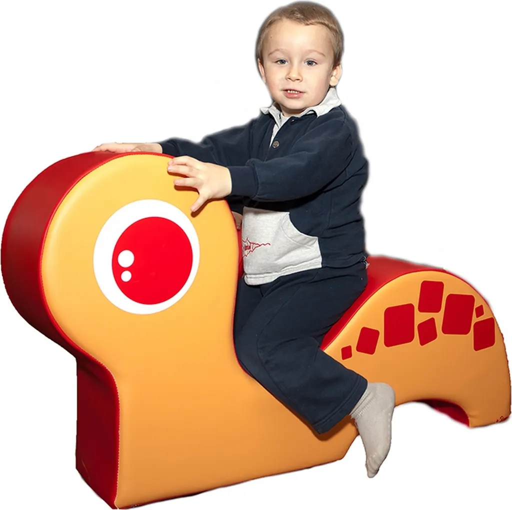 Sumo Didactic Tortue en Mousse Enfant pour Parcours Psychomoteur Jaune