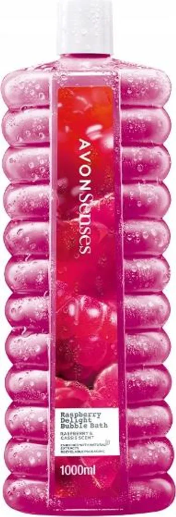 Set 2 Pezzi Bagnoschiuma Avon Senses Lampone 500ml | Glow Body Care