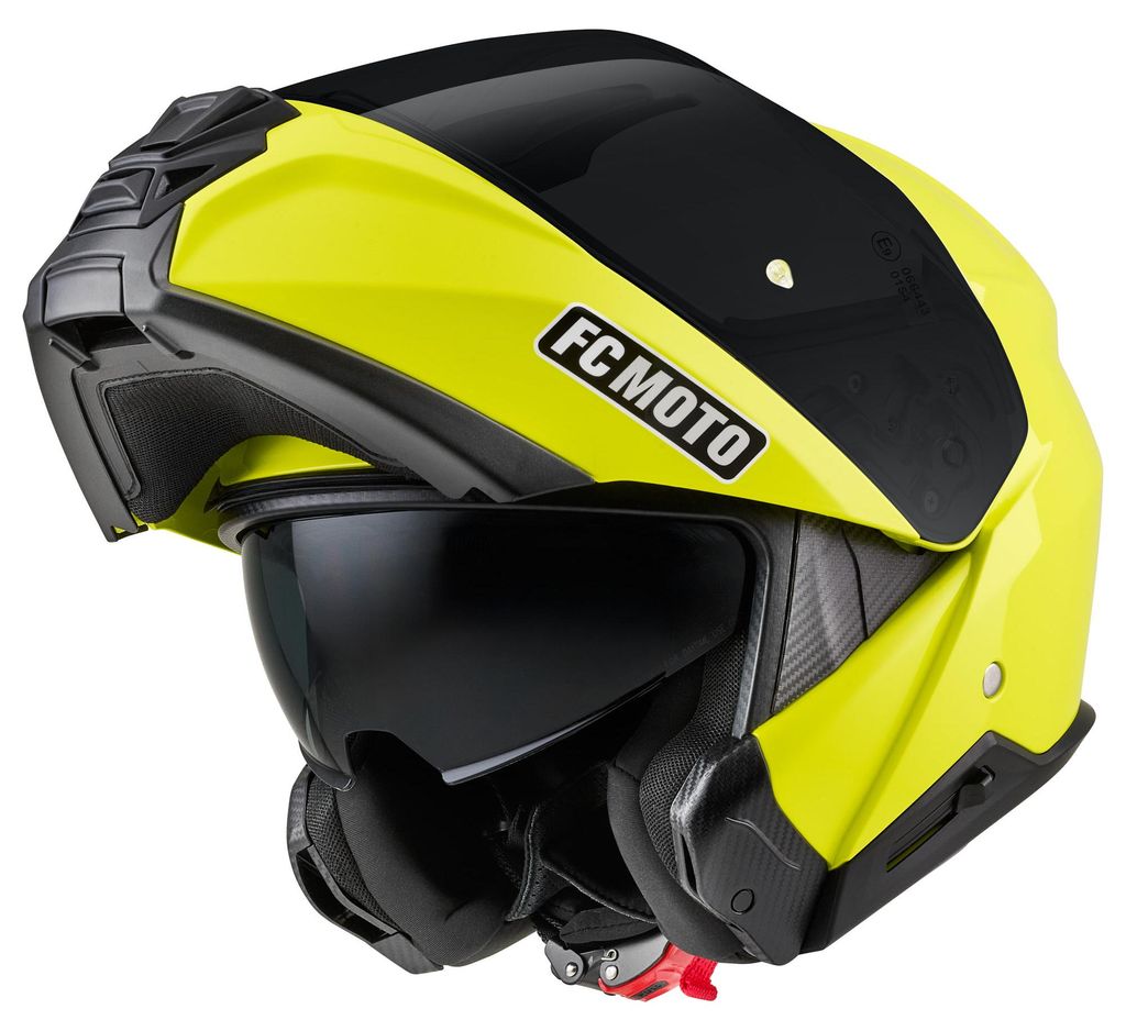 FC-Moto G-362S Klapphelm, neon-gelb, XL (61/62)