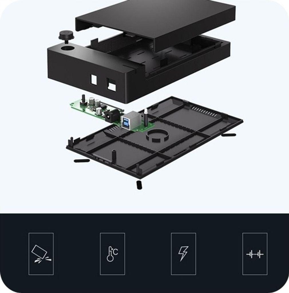 UGREEN Externý kryt pevného disku pre 3,5-Zoll-SATA Obrázok produktu 31